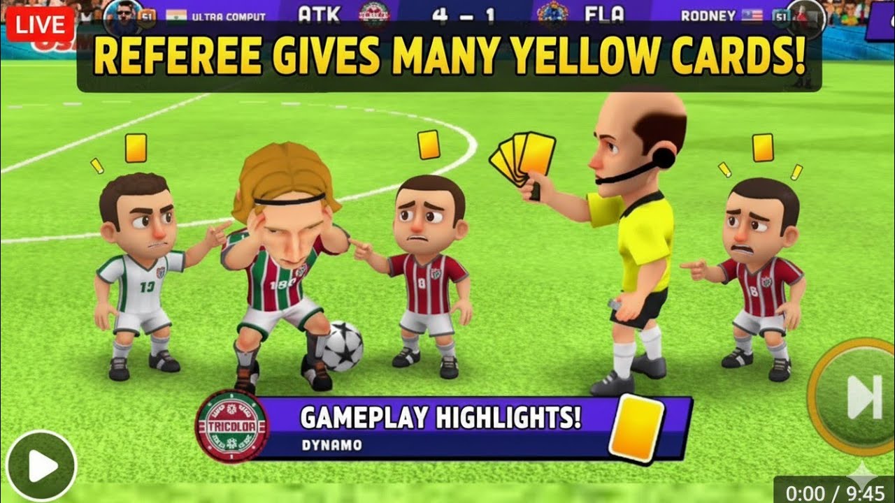 Semi Final : ATK 4-1 FLA | Final : ATK 1-2 WOO | Mini Football Gameplay | Mini Football Game #game 🔥