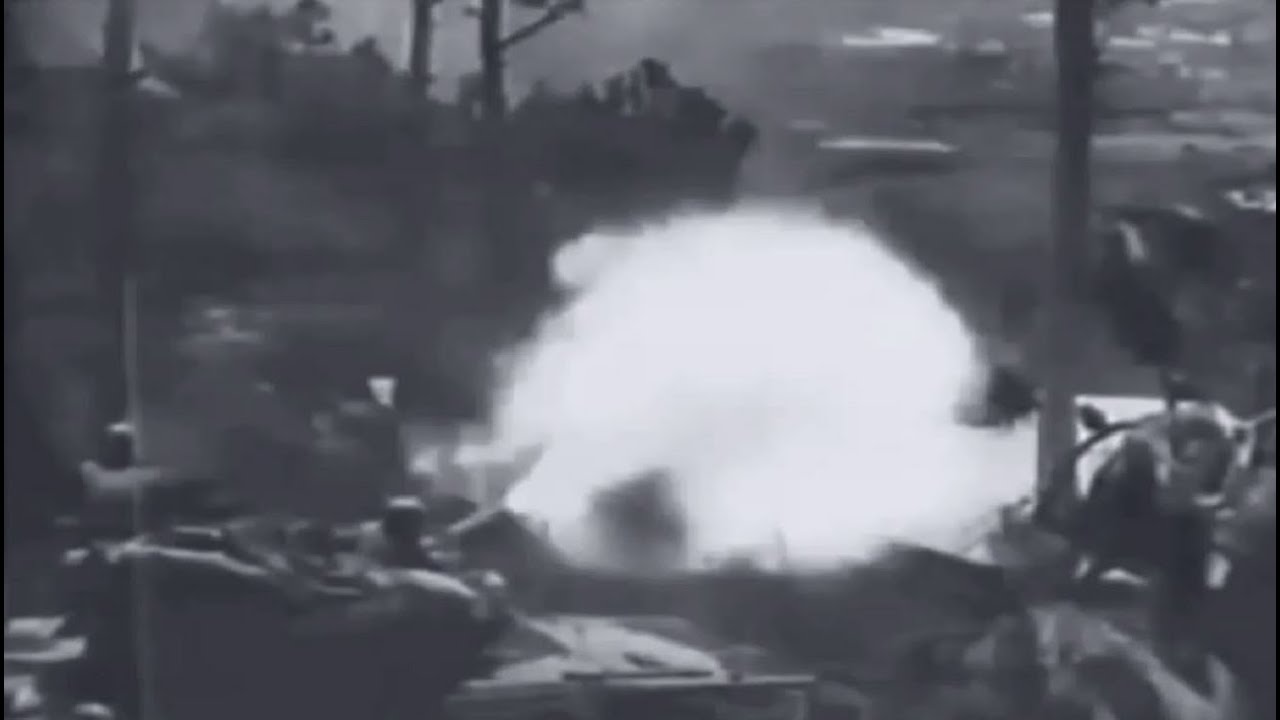 Baguio City Captured Luzon, Philippine Islands 1945 WW2 Combat Footage