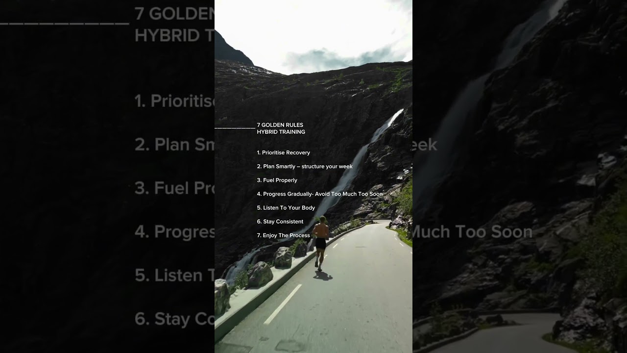 7 Golden Rules For Hybrid Training - Running and Lifting