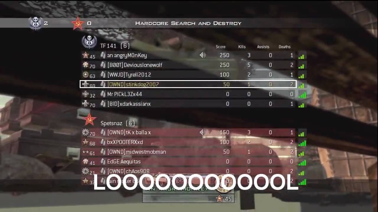 Call of Duty Modern Warfare 2 Funtage