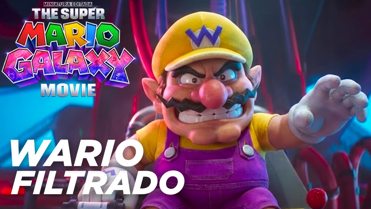 WARIO SE VUELVE A FILTRAR PARA MARIO GALAXY MOVIE