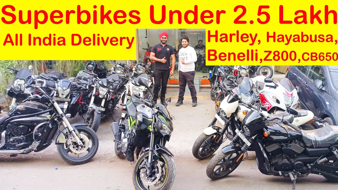 Superbikes Under 2.5 Lakh | Z800 | Ducati | Benelli  Harley Davidson| Saraswati Motors Jasneet Singh