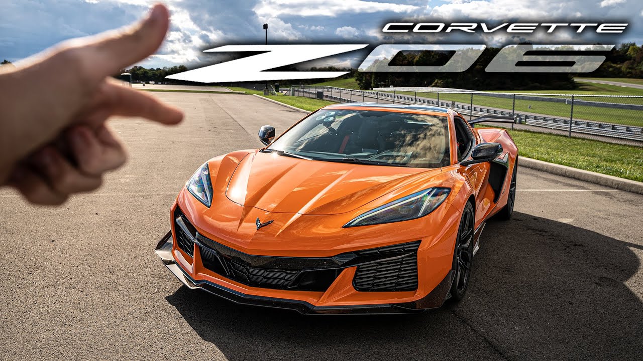 2023 C8 Corvette Z06 Track Review... Is the Non-Z07 Worth It?