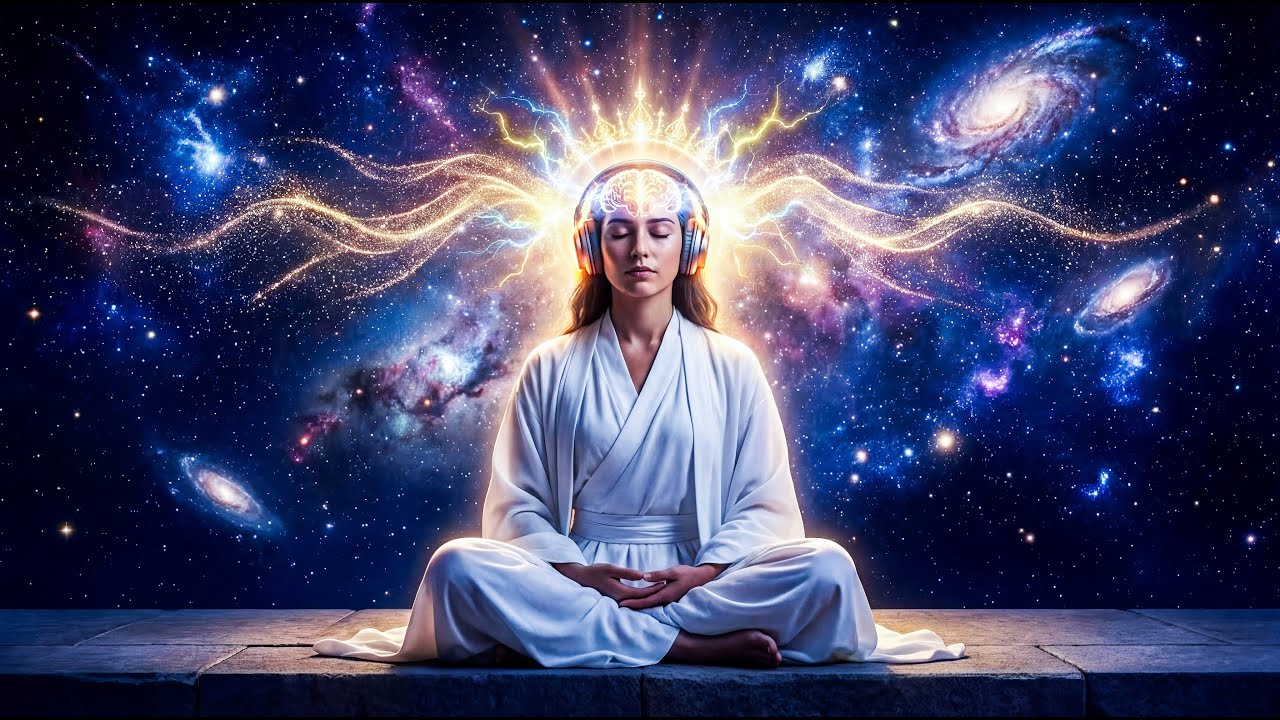 528Hz Alpha waves - Brain Relaxing & Body healing, stress relief