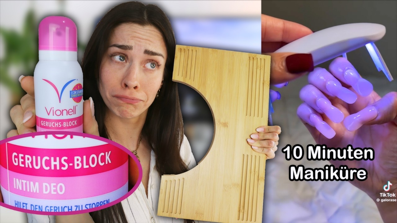 Ich teste FRAGW&Uuml;RDIGE Drogerie Produkte!