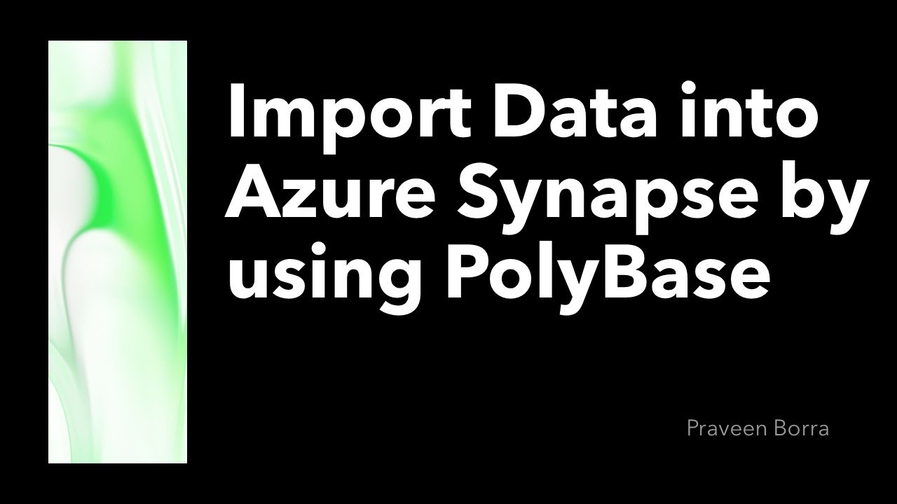 Загрузка данных в Azure Synapse Analytics с помощью PolyBase | Azure Synapse Analytics|Учебное по...