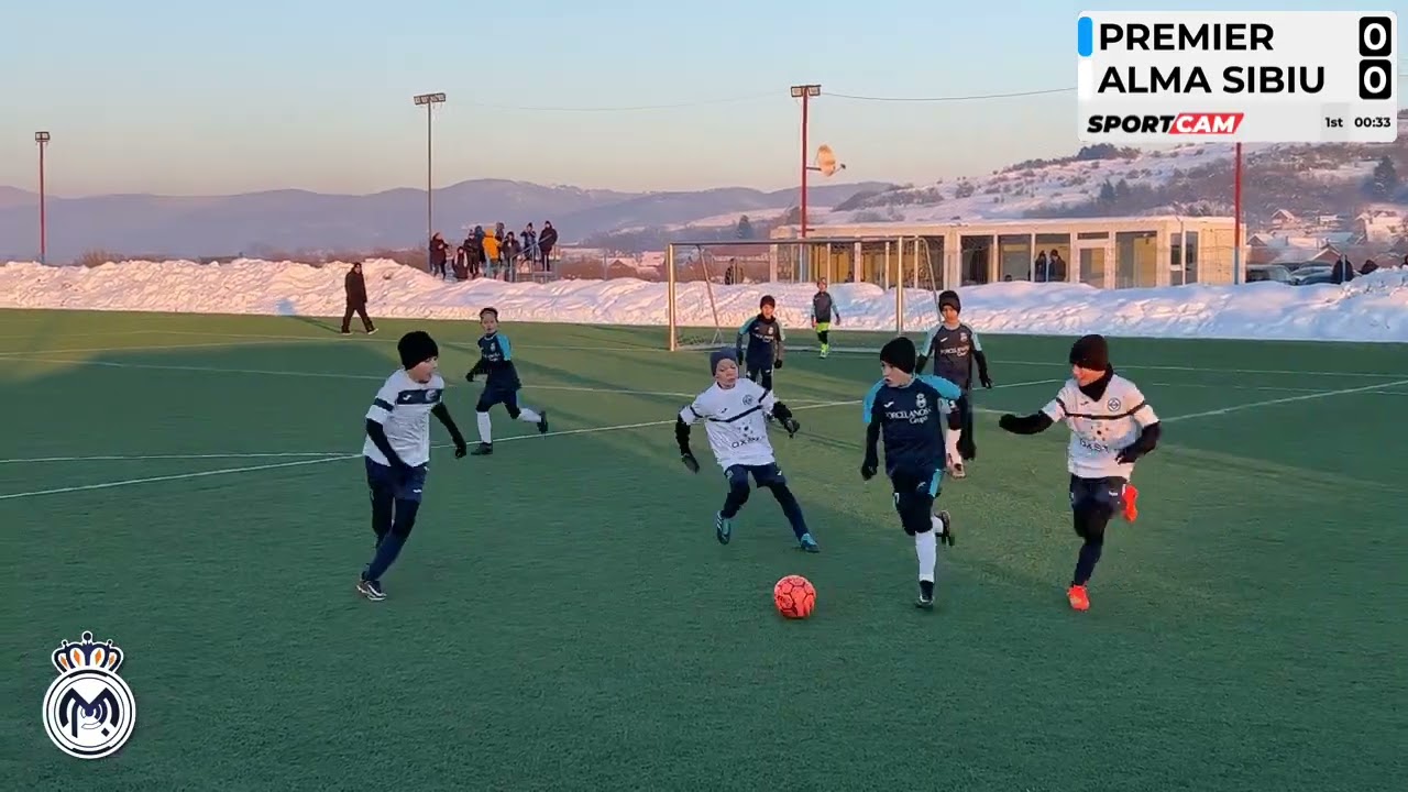 2023-02-10. Premier 2013 - Alma Sibiu (5-1). Meci 2 grupe Enjoy Winter Sport CUP Brasov