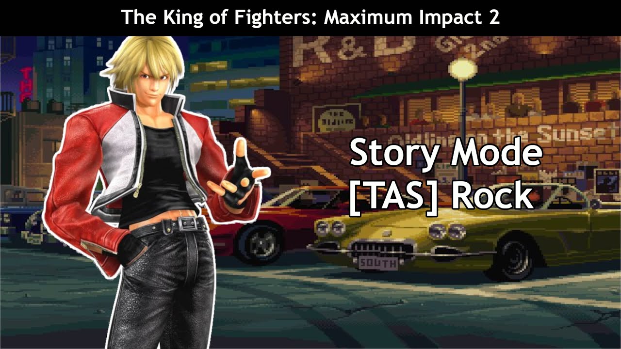 [TAS] The King of Fighters: Maximum Impact 2 - Story Mode - Rock Howard