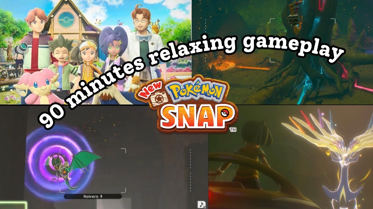 Deep Cave Exploration & Ancient Ruins (Story Finale) |New Pokémon Snap | Gameplay Ambience