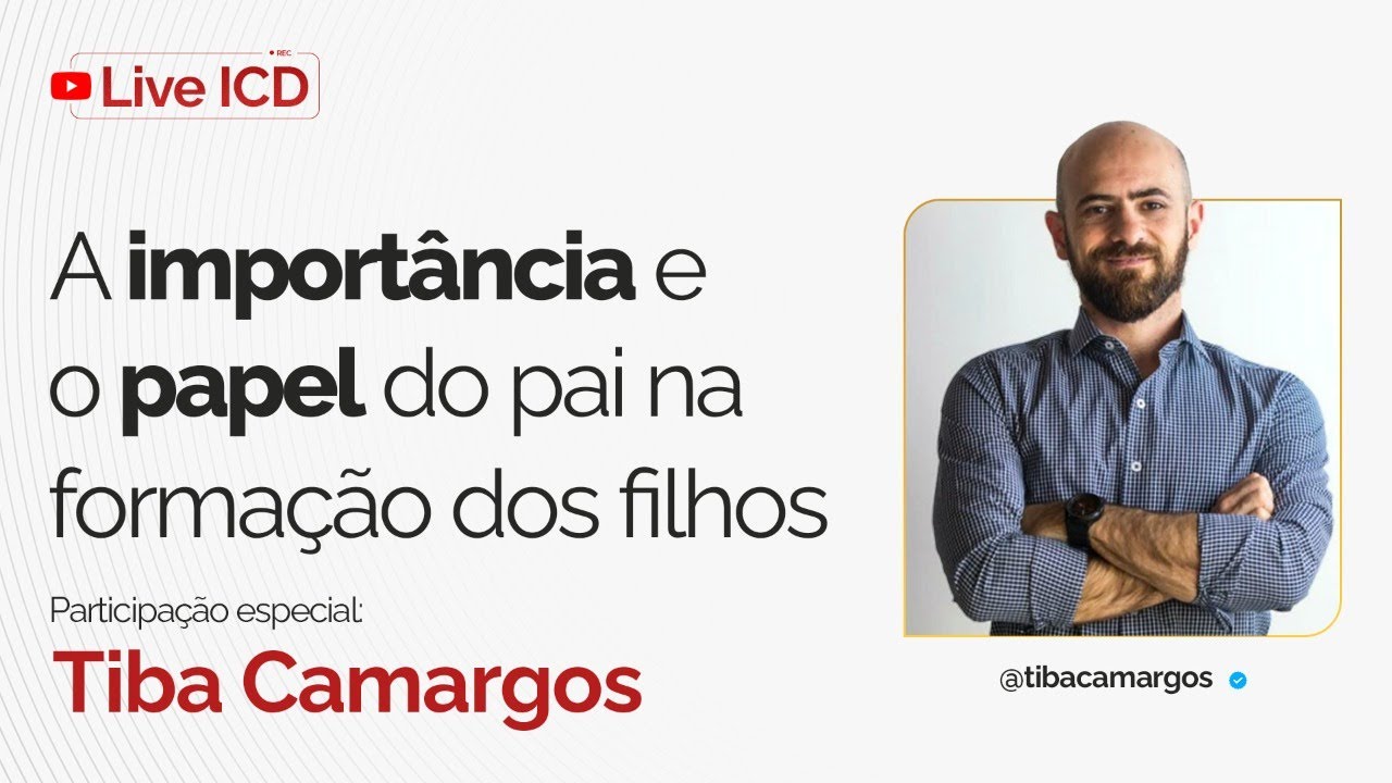 A importância e o papel do pai na formação dos filhos | part. Tiba Camargos