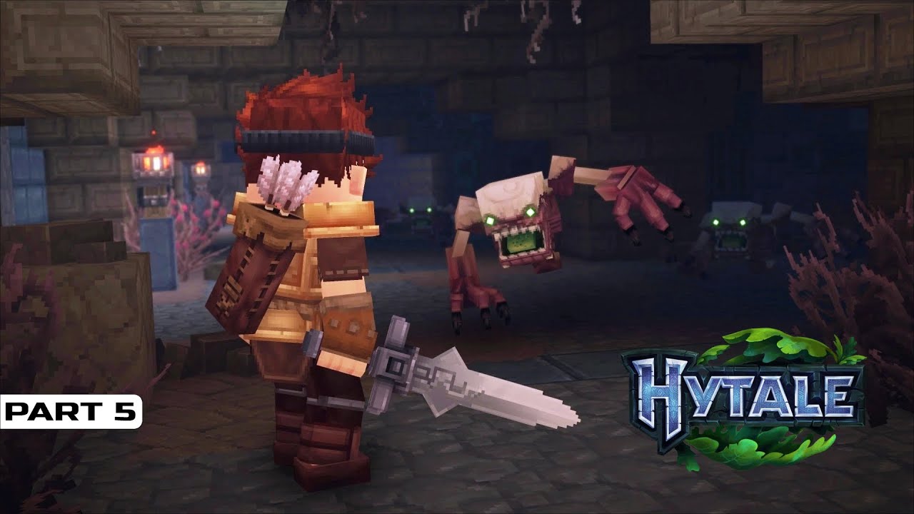 Forgotten Temple Visit Iron Mining | Hytale Part 5 Game