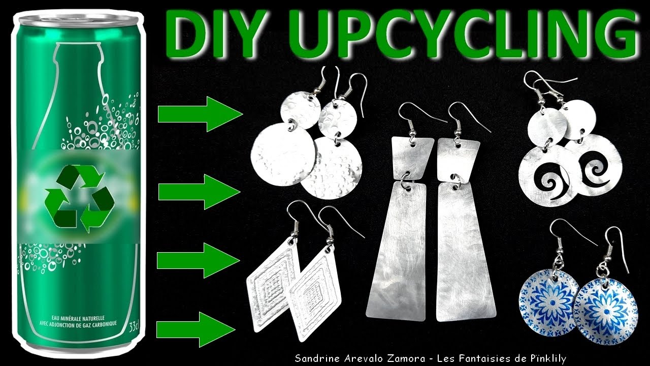 🌎 DIY récup : Crée tes bijoux en aluminium surcyclé (DIY : create your jewelry in upcycled aluminum)