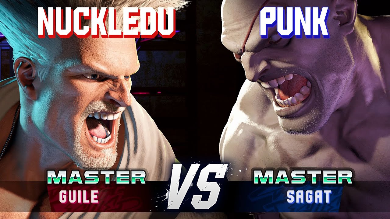 SF6 ▰ NUCKLEDU (Guile) vs PUNK (Sagat) ▰ High Level Gameplay