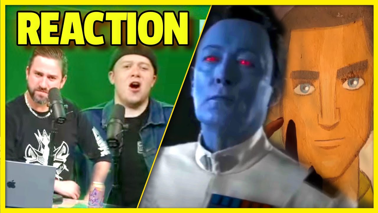 Star Wars Ahsoka Live Trailer Reaction Kinda Funny