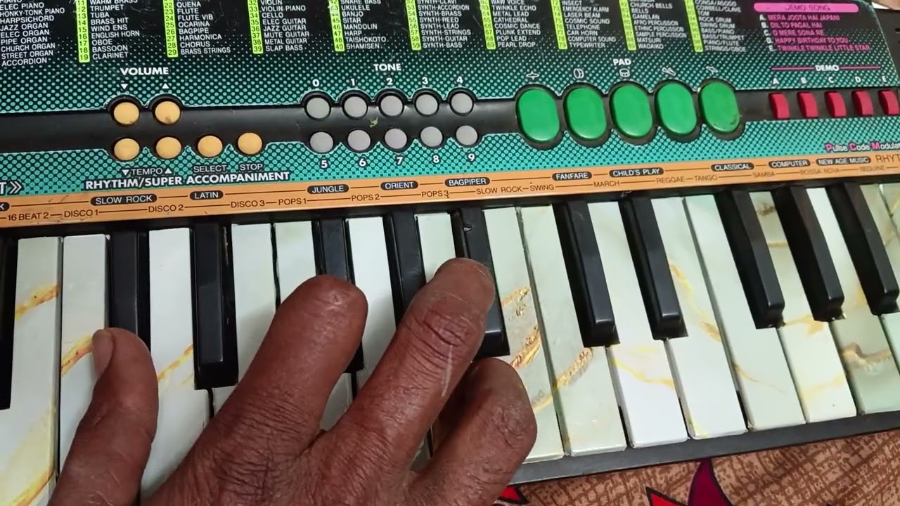 Badra jab chaye tu bahot yaad aaye sa 41 Casio 