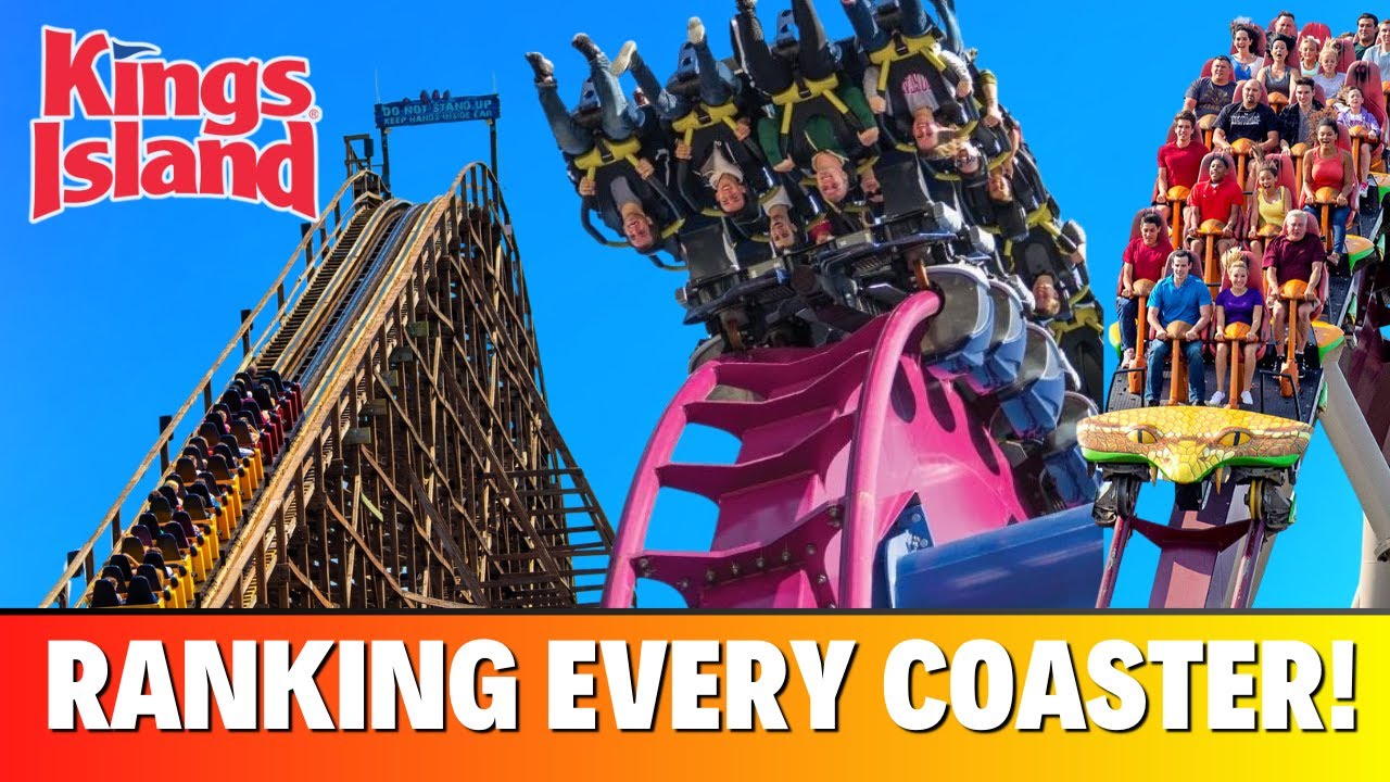 Ranking Every Roller Coaster Found At Kings Island! Mason, Ohio