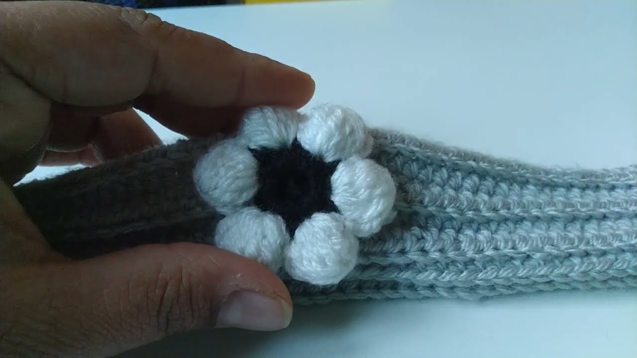 Crochet for absolute beginners/ Crochet Headband with flower🌺/crochet pattern in Tamil/Tamil crochet