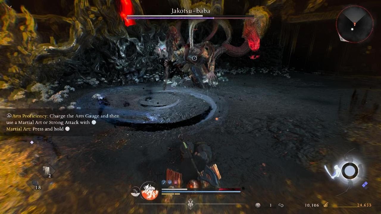 Nioh 3 Jakotsu-baba Bossfight  PS5PRO 😓😰🔥🔥