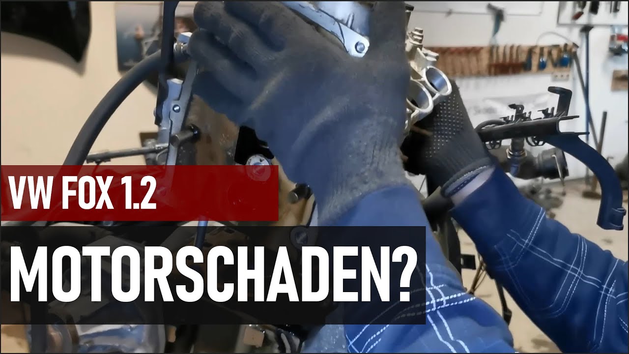 VW Fox 1.2 | Der Zylinderkopf kommt runter / Motorschaden? #diy #tutorial #cars