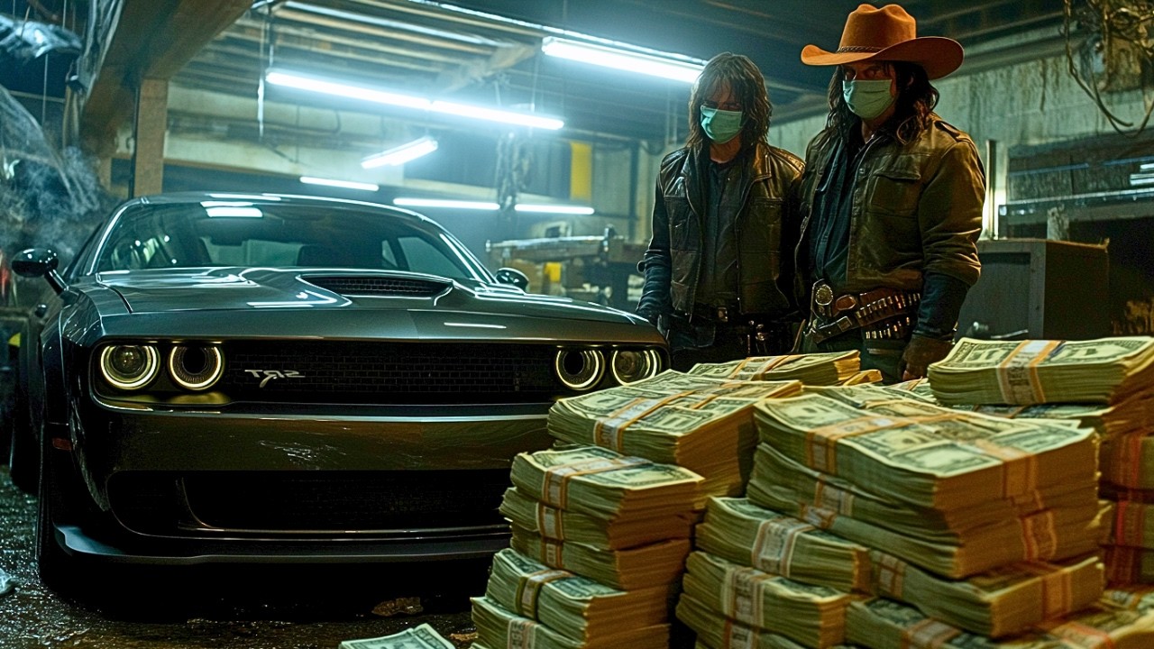 Ladrões roubam $ 80 milhões do membro falecido da máfia cowboy | Filme completo dublado em português