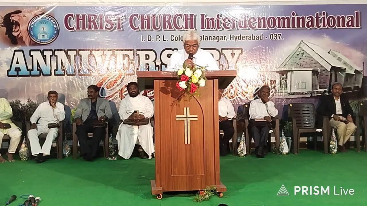 Live streaming of Pas. John Moses