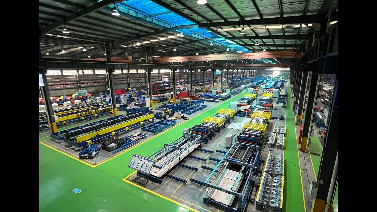 Aluminum coil coating line