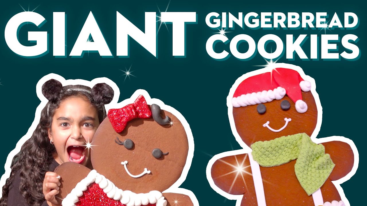We Make GIANT Gingerbread Cookies | Good Housekeeping