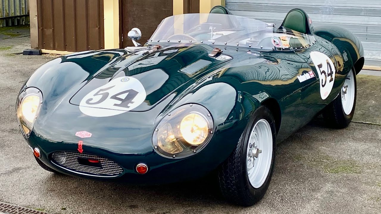 WOW, WHAT A STUNNER! Jaguar D-Type Recreation - Goodwood Revival & Classic Le Mans