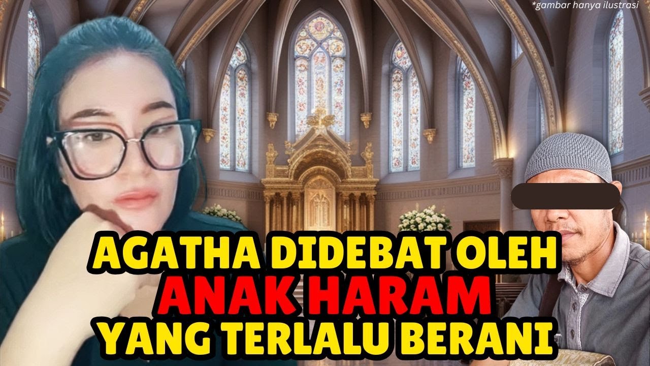 ANAK H4R@M BERANI MENDEBAT AGATHA DENGAN PELESETAN DALIL ALKITAB | GEMBALA YOUTUBE
