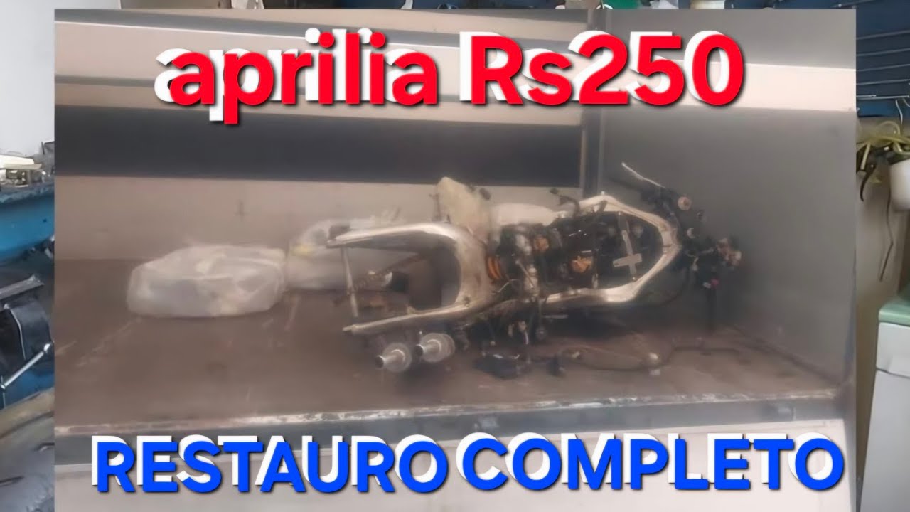 APRILIA RS250 ABBANDONATA
