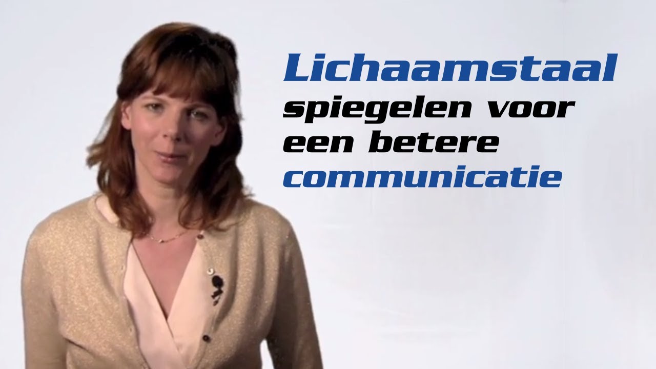 Lichaamstaal spiegelen