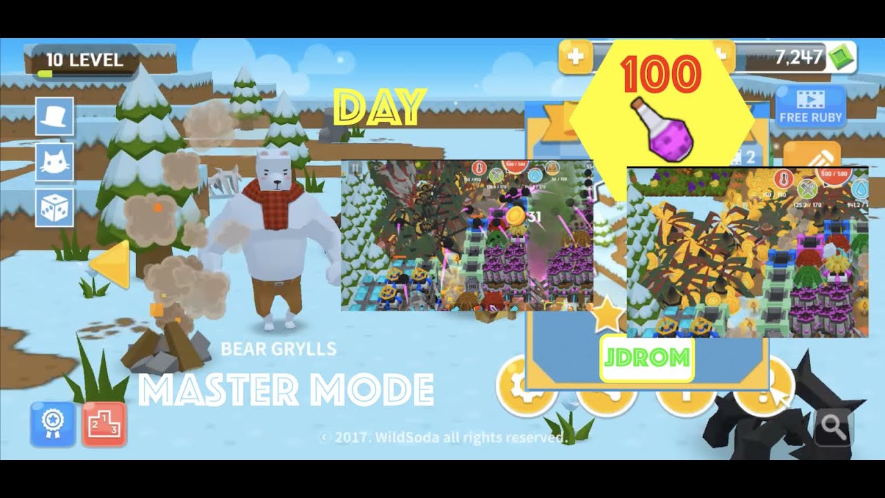 Mine Survival | Master S2 | Day 460-470 | 100 Bone Extract