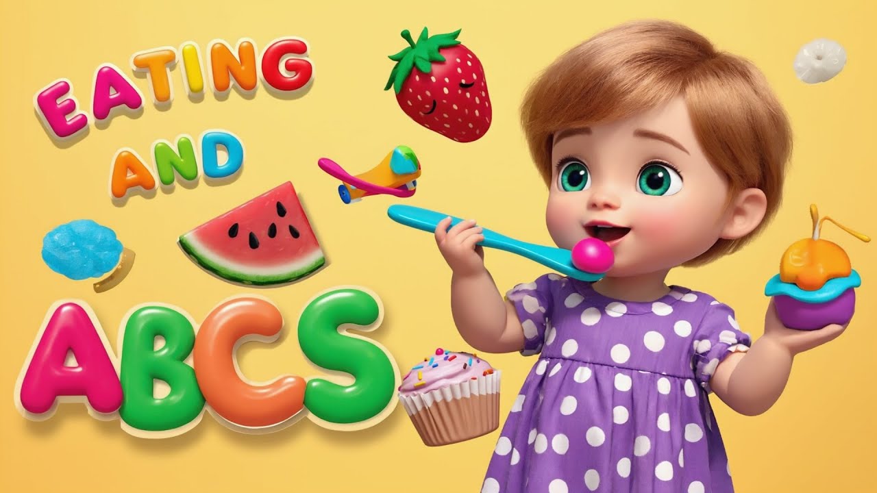 Kids Song About: Eating and Learning ABCs | Fun Food and Alphabet Adventure