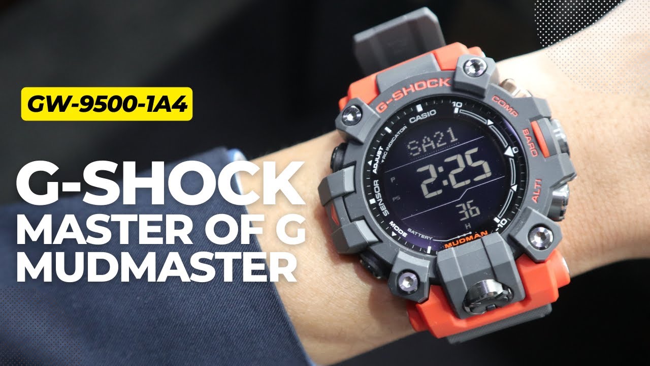 G-SHOCK MASTER OF G MUDMASTER  GW9500-1A4
