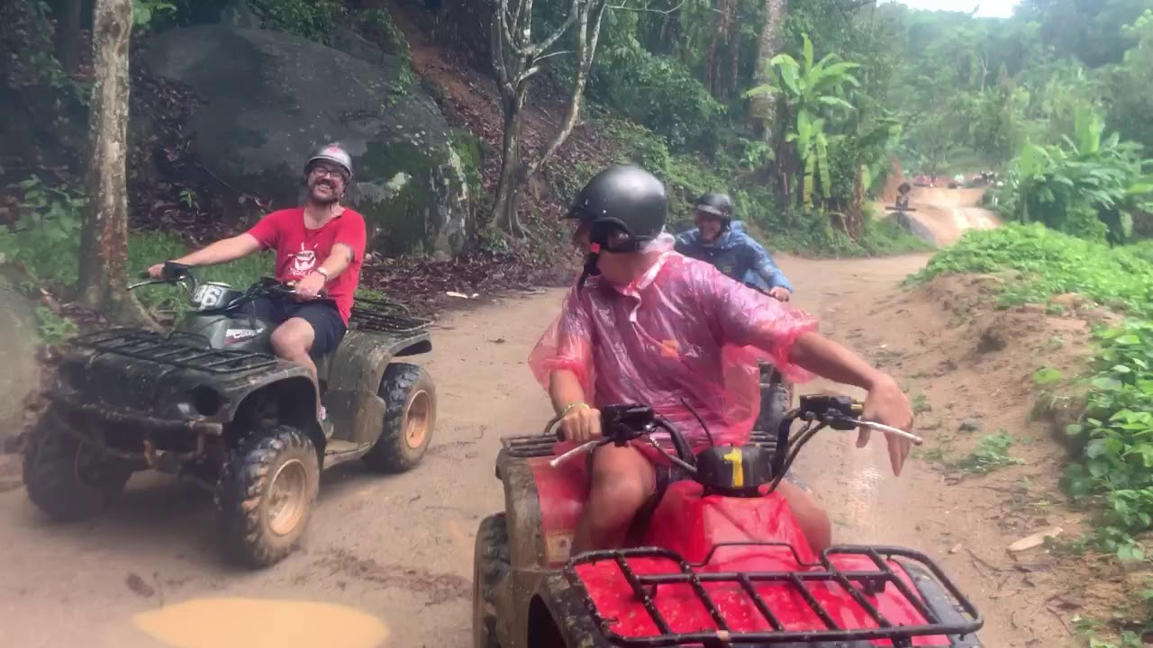 EPIC THAILAND QUAD BIKE RIDING IN MUDDY RAIN