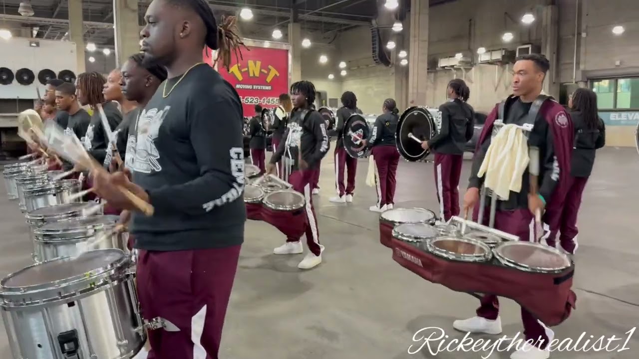 NCCU Drumline Warm Up 2025 | Hornets Vs Nuggets Game