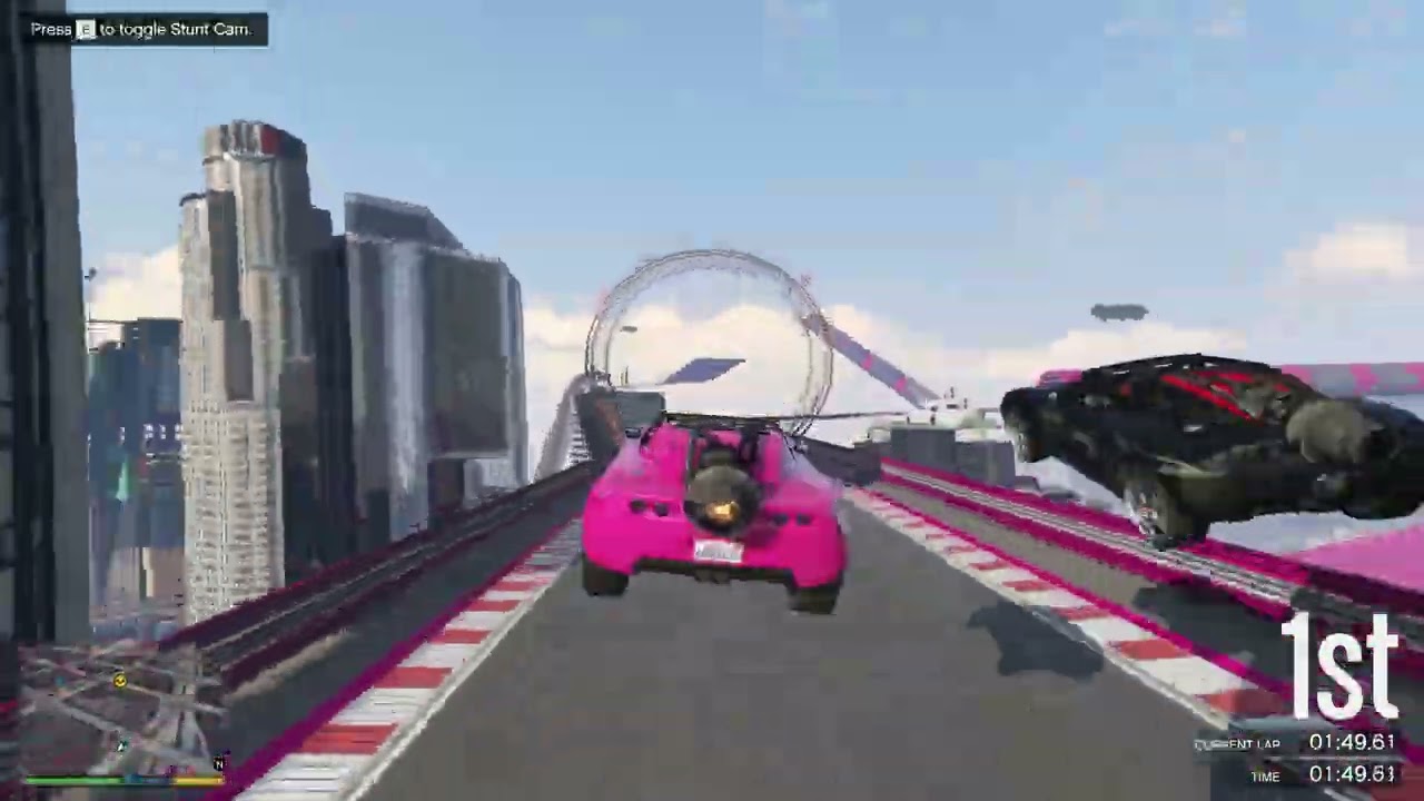 GTA V ROCKET LAUNCHER RACING MODE