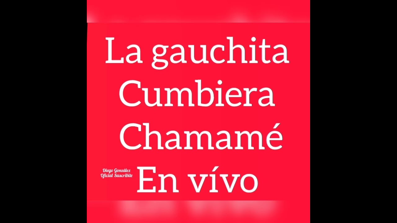 LA GAUCHITA CUMBIERA chamamé en vívo...