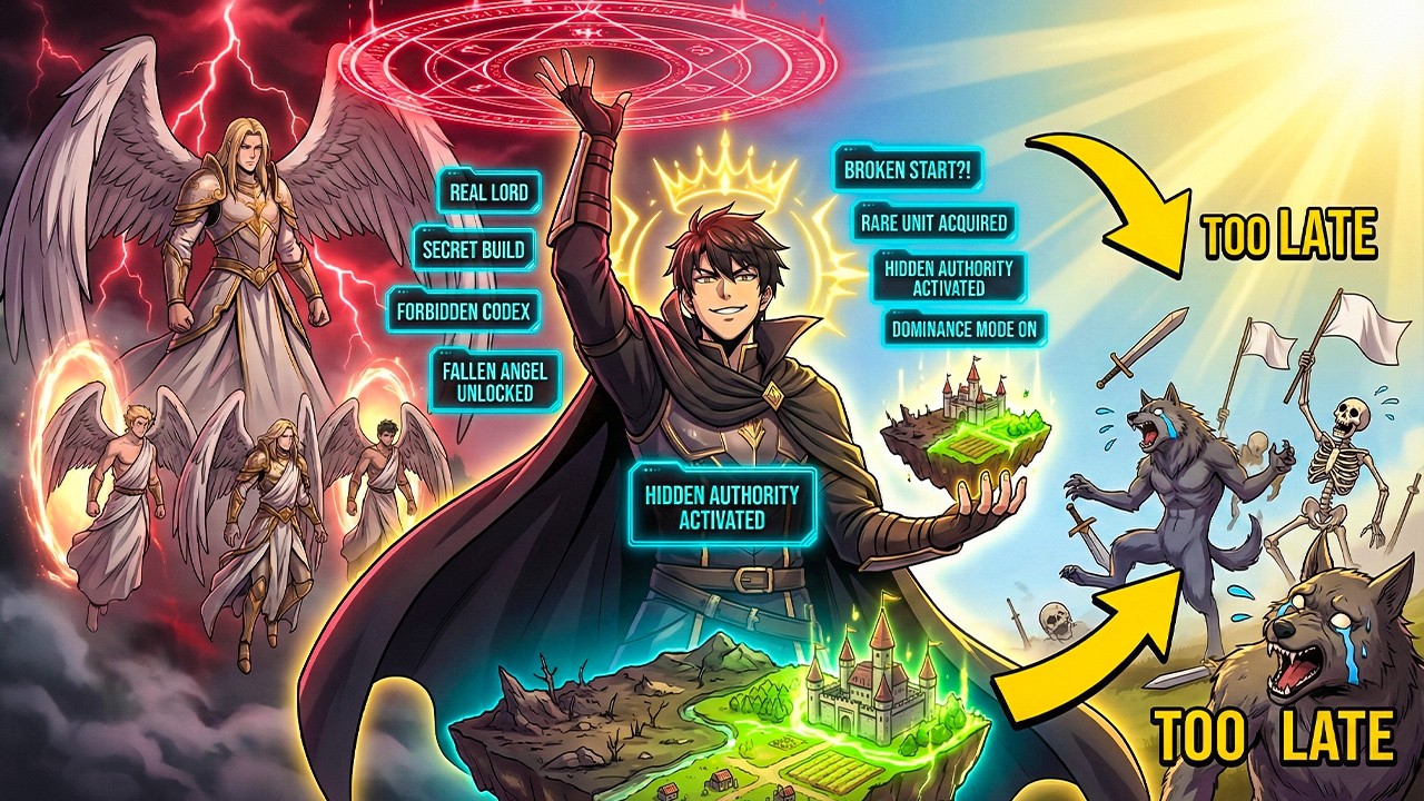 Everyone Started With TRASH TROOPS… He Summoned FALLEN ANGEL and Became THE REAL Invincible Lord