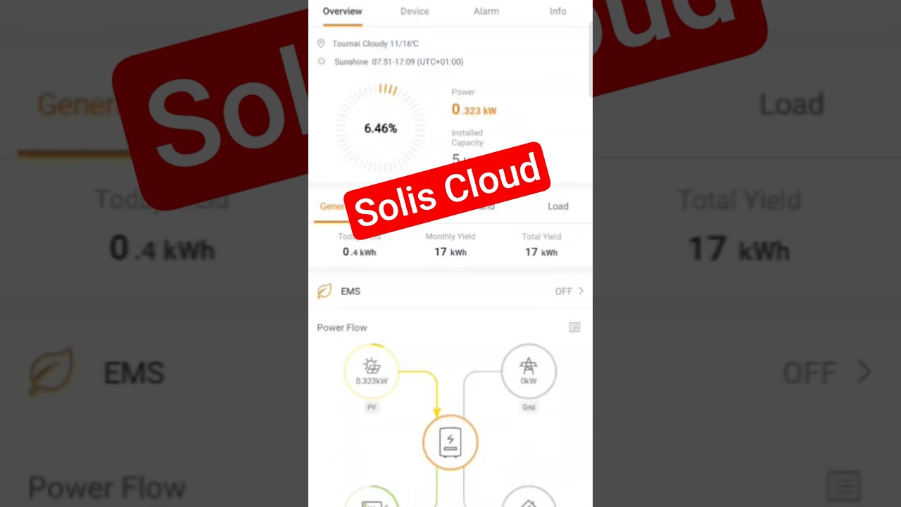 Setting Up Solis Cloud Monitoring via Solis App