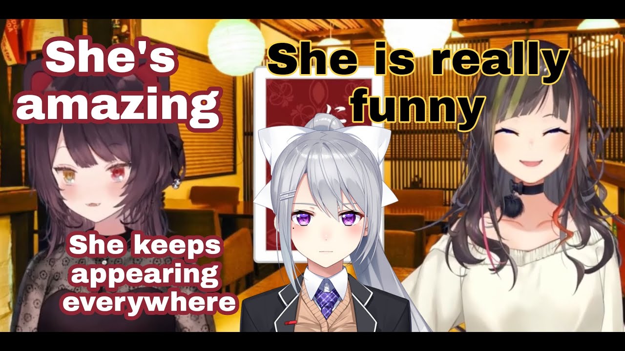 Inui Toko and Hayase Sou dying to Higuchi Kaede's antics [Nijisanji]​
