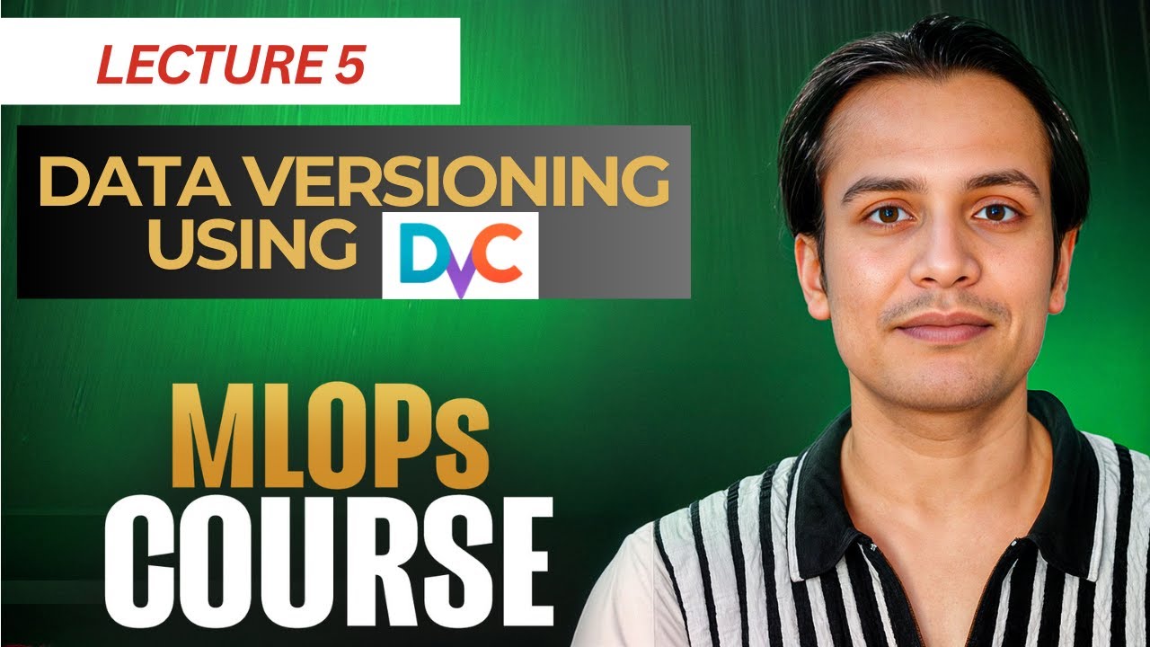 Data versioning using DVC | MLOPS Mastery Course