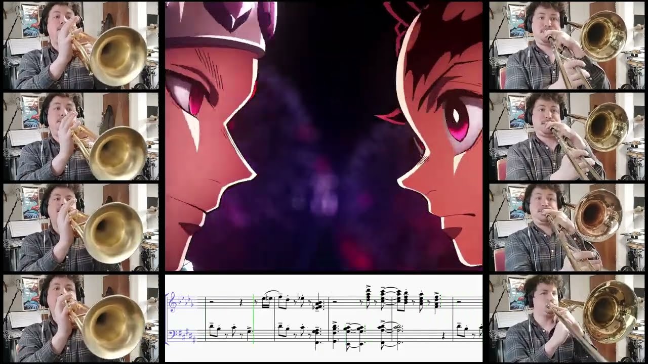 Demon Slayer Season 2 Op: Zankyosanka (残響散歌) by@aimerSMEJAimer - Horn Cover