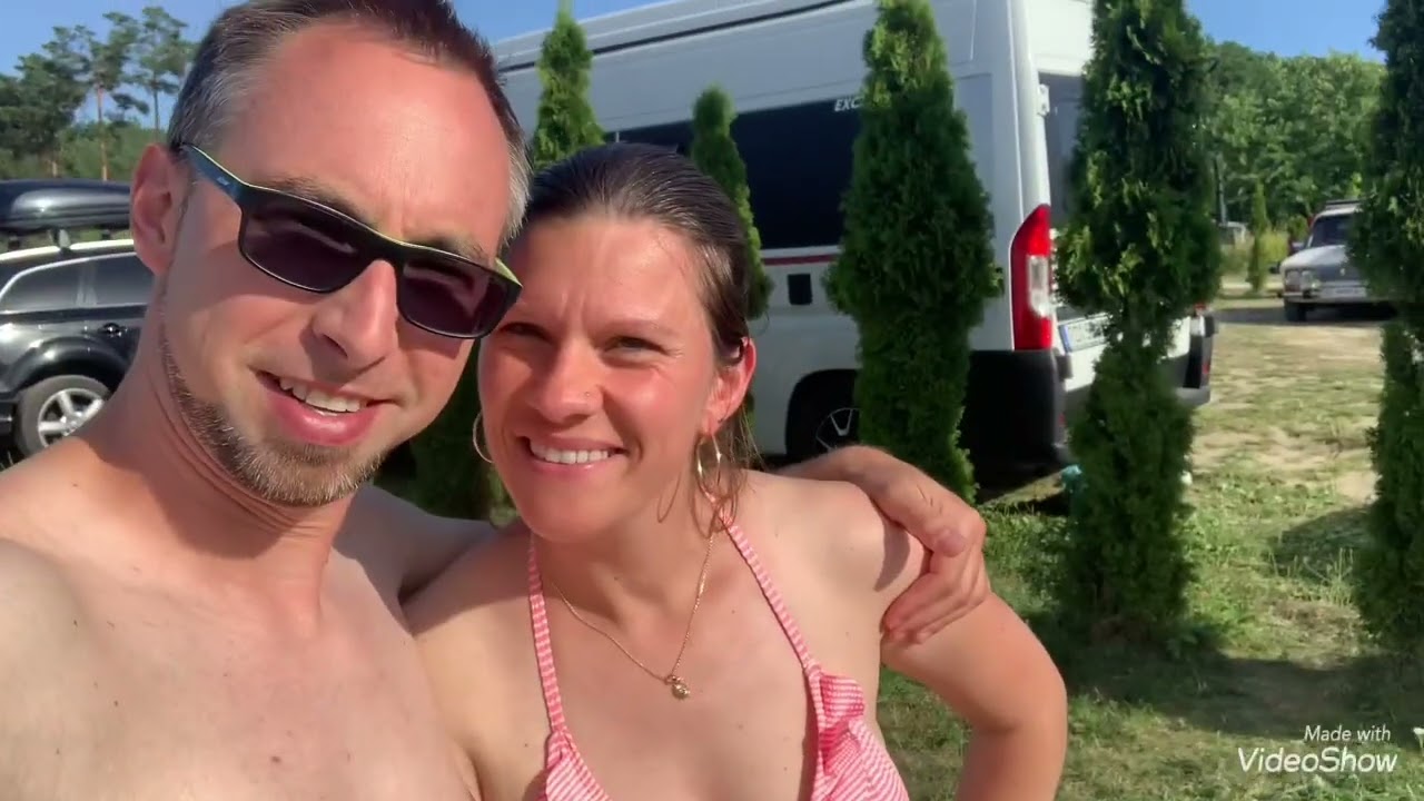 Mit dem CamperVan durch Nord Polen🇵🇱 Borne Sulinowo Stellplatz Strand Pilburger See ProvinzPommern