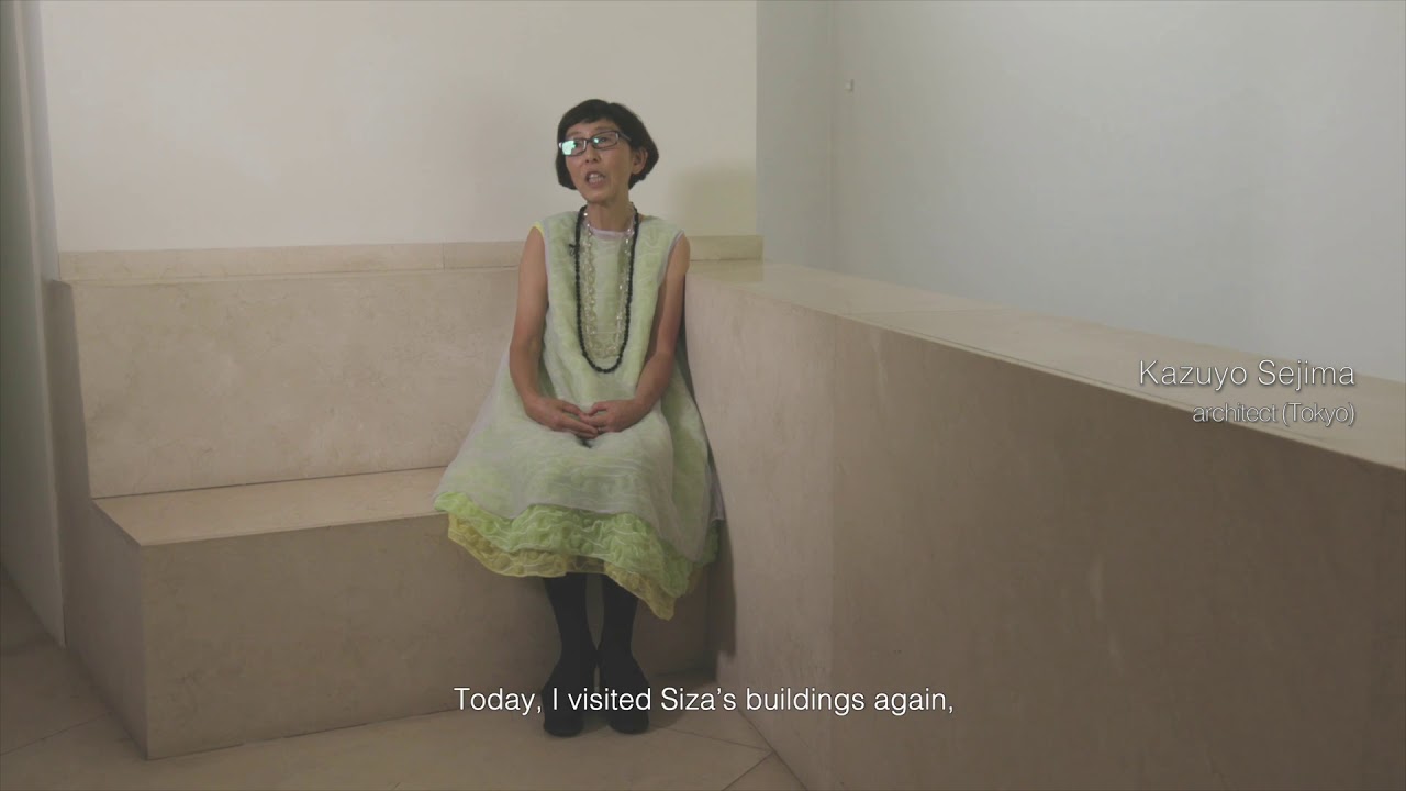 TESTEMUNHO KAZUYO SEJIMA (TÓQUIO) - EXPOSIÇÃO SIZA (2019) | SERRALVES
