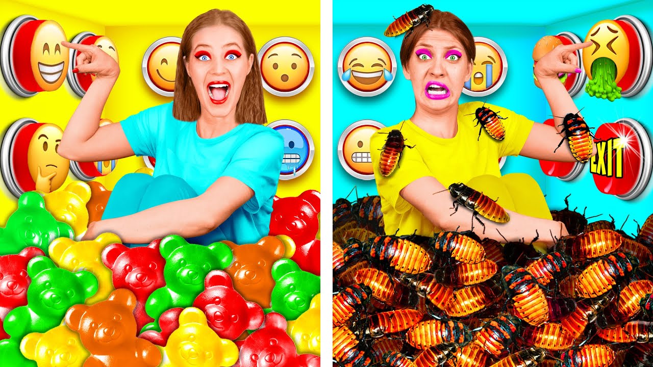 1000 Загадочных Кнопок и Только Одна Тебя Спасет | Смешные Cитуации от Funny Funny