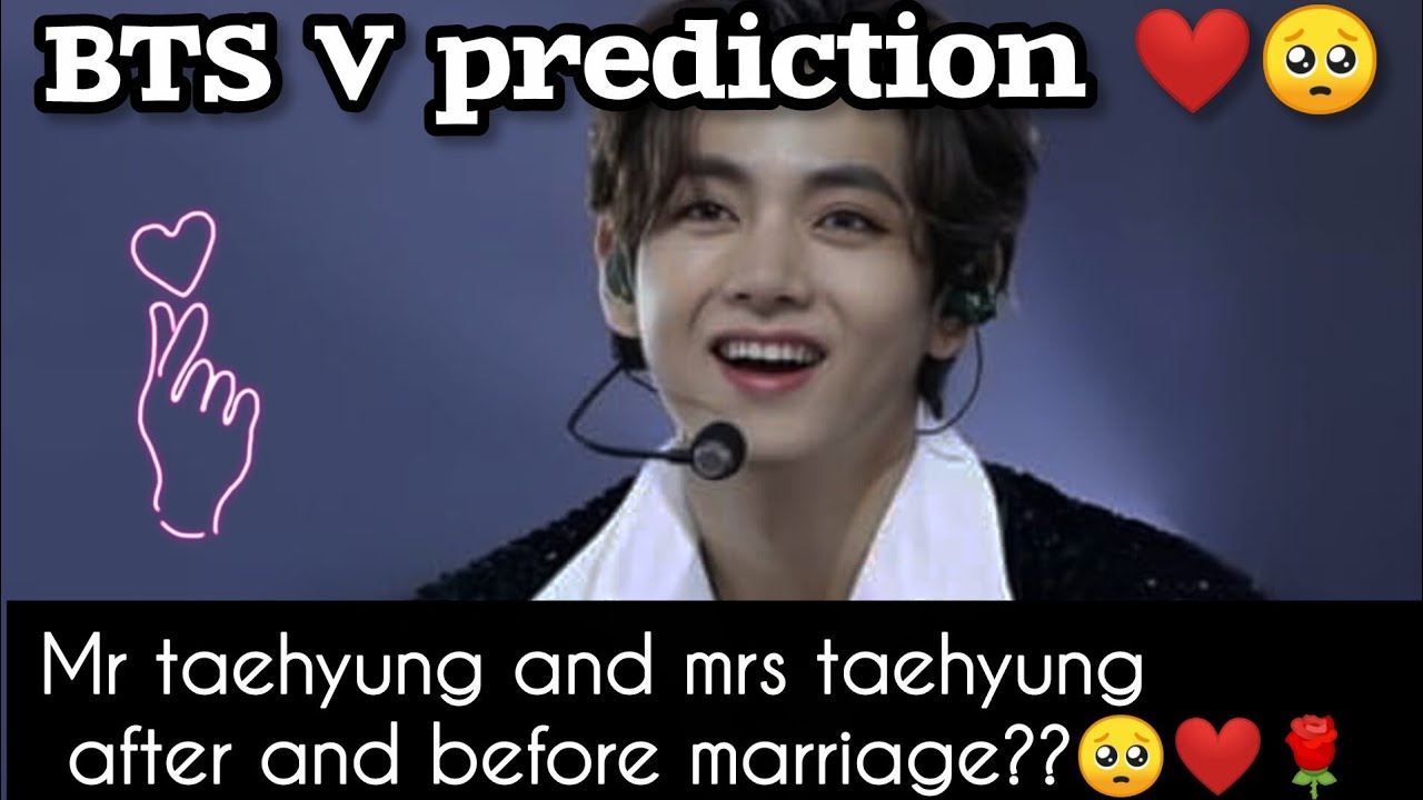 ||What Happens to MR and MRS Taehyung After Marriage?|| 🥺❤️🌹#bts #btsv #mrstae #predictions #kpop 🙆