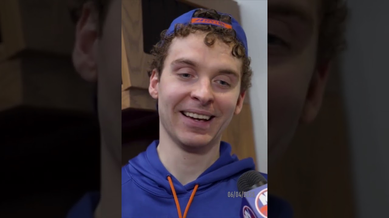 Илья Сорокин о пропущенной шайбе от Овечкина / 06.04.2025 #nhl#vladpergler
