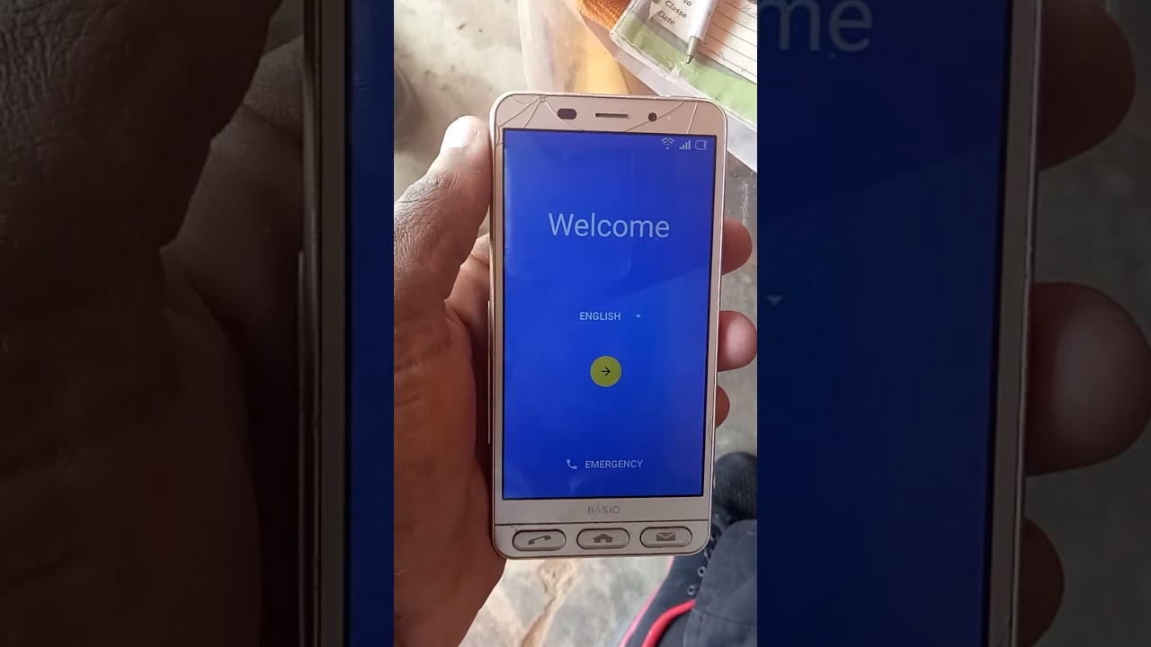 Basio SHV36 hard reset and Frp installation error, erro de instalação de frp resolvido