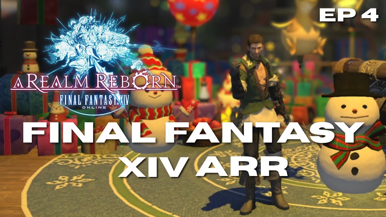 Let's Play Final Fantasy XIV Online: A Realm Reborn | Dungeons and Festivities | Episode 4